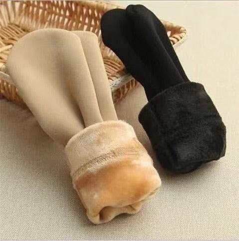 Men Women Socks Winter Warm Snow Socks Thickened Socks Add Velvet Solid Lolita Dew Ankle Bare Leg Happy Fun Harajuku Kawai Sox RR Ofertas