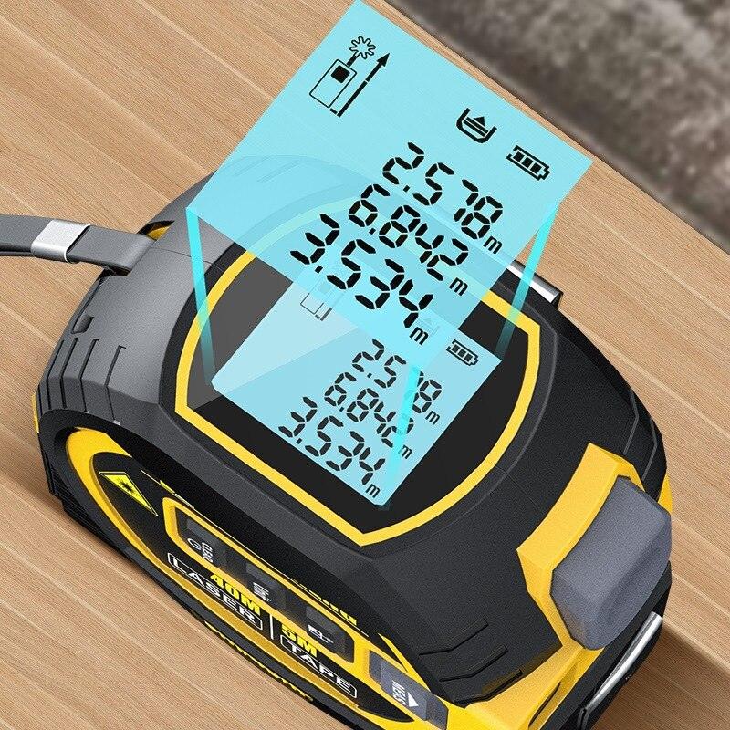 Fita a Laser e Nivelador Digital 3 em 1 - RR Ofertas