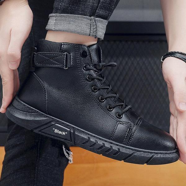 Bota de Couro - Costurada a Mão - RR Ofertas
