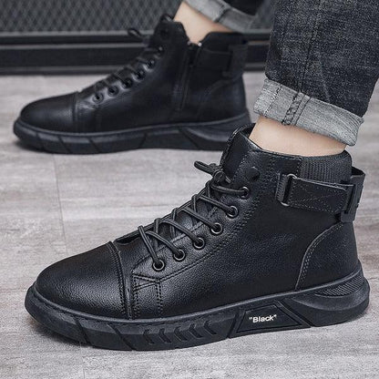 Bota de Couro - Costurada a Mão - RR Ofertas