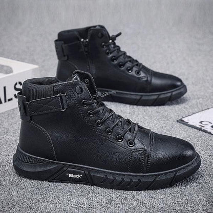 Bota de Couro - Costurada a Mão - RR Ofertas